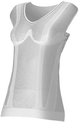 SIXS Girl Sleeveless T-Shirt - carbon white
