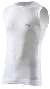 SIXS Light Sleeveless T-Shirt - carbon white