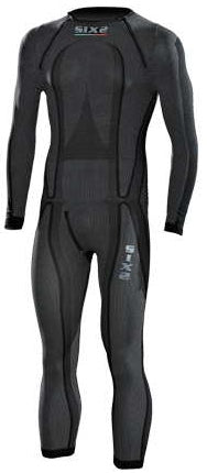 SIXS Long-Sleeved Integral Undersuit - carbon black