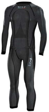 SIXS Long-Sleeved Integral Undersuit - carbon black