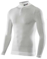 SIXS T-shirt zip - carbon white