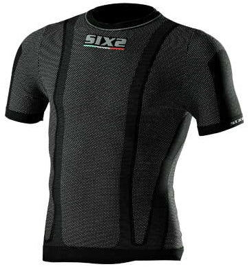 SIXS Short-sleeved T-shirt - carbon black