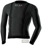 SIXS Long-sleeved T-shirt - carbon white