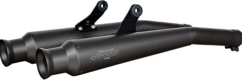 Spark SPARK EXHAUST TRUMPET MUFFLER STAINLESS STEEL BLACK | GBM0902BOM