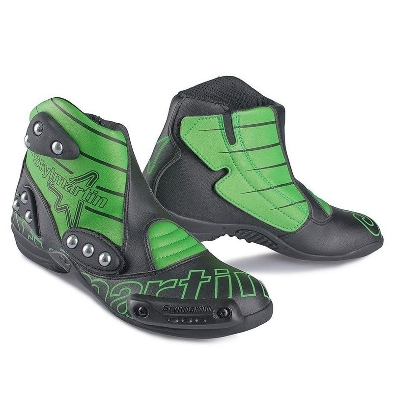Stylmartin Minimoto Speed S1 Boots Green | minimoto-speed-s1-green