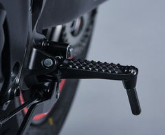Suzuki Footrest Bracket Set LH - Black | 25600-44811-000
