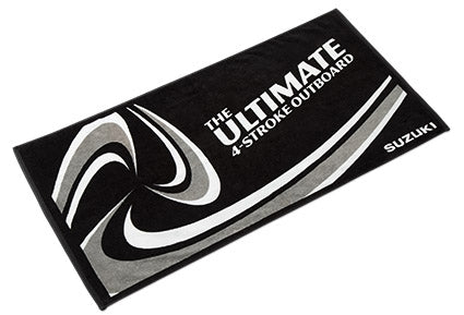 Suzuki Bath towel ultimate black | 99000-990X7-BT2
