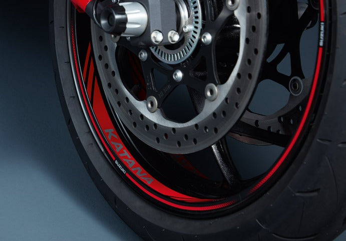 Suzuki Wheel Decal (Single Wheel) | 990D0-07L06-RED