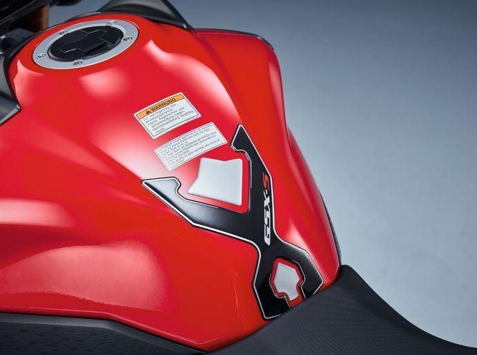 Suzuki Tank Pad - Black/Silver | 990D0-13K01-BLK