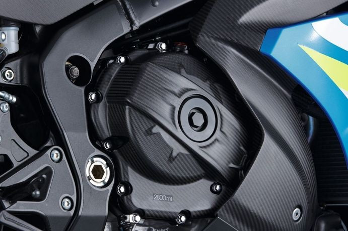 Suzuki Carbon Clutch Cover - Matt Finish | 990D0-17K26-CRB