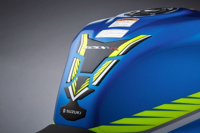 Suzuki Tank Pad - Yellow/Carbon | 990D0-17KA1-PAD
