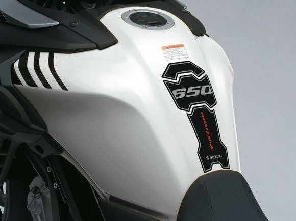 Suzuki Tank Pad Black/Red | 990D0-28K01-RED
