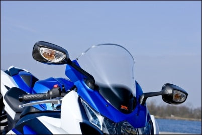 Suzuki Double Bubble Windshield - Clear | 990D0-47H50-CLE