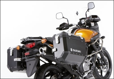 Suzuki Aluminium Side Cases Black | 990D0-ALSCE-000