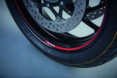 Suzuki Wheel Decal Outer (Per Wheel) Red/Clear | 990D0-WHL02-RD1