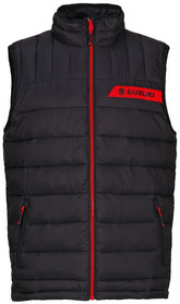 Suzuki Team black bodywarmer | 990F0-BKBW3