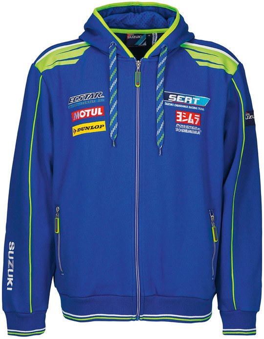 Suzuki Sert team hoodie zipped | 990F0-S8HDD