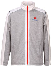 Suzuki Team white fleece jacket | 990F0-WTFJ1