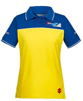 Suzuki Team yellow polo shirt lady | 990F0-YLPL3