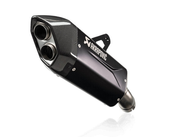 SW MOTECH Akrapovic Slip On exhaust system. Black. BMW R 1300 GS (23-). | AKR.00.012.10000/B