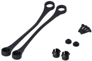 SW Motech TRAX ADV replacement lid stop. Black. For TRAX ADV side cases. 2 pieces. | ALK.00.732.10500/B