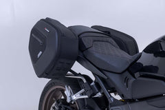 SW MOTECH PRO BLAZE H saddlebag set. Black. Honda CBR650R / CB650R (18-). | BC.HTA.01.740.36500