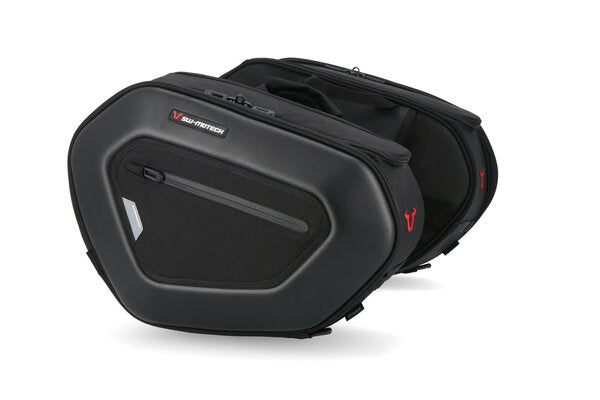 SW MOTECH PRO BLAZE H saddlebag set. Black. KTM 990 Duke (23-). | BC.HTA.04.740.35700