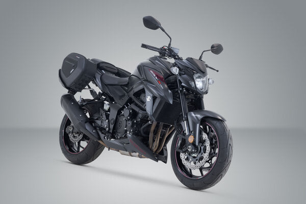 SW MOTECH PRO BLAZE H saddlebag set. Black. Suzuki GSR750 (11-16)/ GSX-S750 (16-). | BC.HTA.05.740.35600
