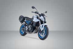 SW MOTECH PRO BLAZE H saddlebag set. Black. Suzuki GSX-8S / GSX-8R (22-). | BC.HTA.05.740.36100