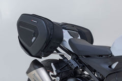SW MOTECH PRO BLAZE H saddlebag set. Black. BMW S1000RR (12-14) / S1000R (13-20). | BC.HTA.07.740.35300