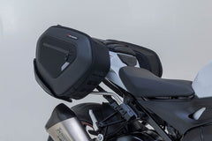 SW MOTECH PRO BLAZE H saddlebag set. Black. BMW S1000RR (12-14) / S1000R (13-20). | BC.HTA.07.740.35300