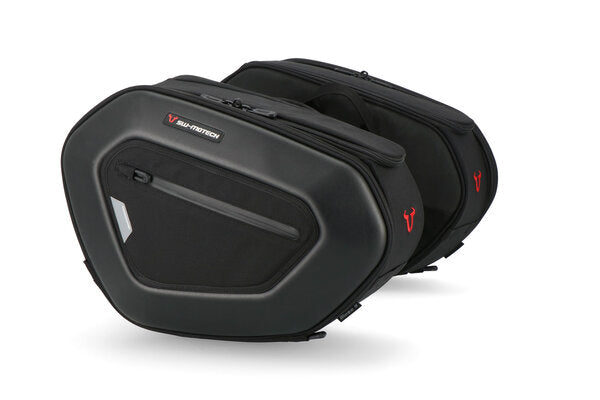 SW MOTECH PRO BLAZE H saddlebag set. Black. BMW S 1000 XR (19-). | BC.HTA.07.740.36200