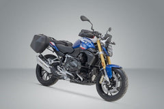 SW Motech URBAN ABS side case system. 2x 16.5 l. BMW R 1200 R (14-18), R 1250 R/RS (18-) | BC.HTA.07.913.30001/B