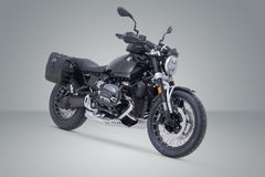 SW MOTECH Legend Gear side bag system LC Black Edition. BMW R12 (23-). | BC.HTA.07.996.20100
