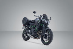 SW Motech PRO BLAZE H saddlebag set. Black. Kawasaki Z650/Ninja 650 (16-). | BC.HTA.08.740.36400