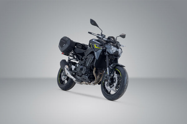 SW MOTECH PRO BLAZE H saddlebag set. Black. Kawasaki Z900 (16-). | BC.HTA.08.740.36500