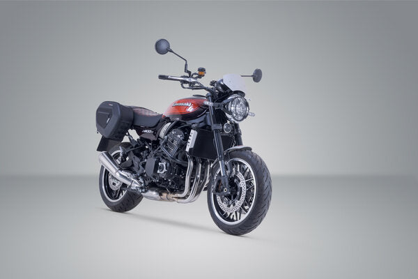 SW MOTECH PRO BLAZE H saddlebag set. Black. Kawasaki Z900RS/Cafe/SE (17-). | BC.HTA.08.740.36600