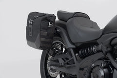 SW Motech Legend Gear side bag system LC Black Edition. Kawasaki Vulcan S (16-). | BC.HTA.08.855.20101