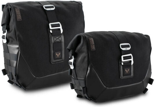 SW Motech Legend Gear side bag system LC Black Edition. Kawasaki Z900RS/ Cafe (17-), 50th Anni. (22-). | BC.HTA.08.891.20102
