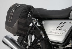SW-MOTECH Legend Gear side bag system LC Black Edition Moto Guzzi V7 III (16-). | BC.HTA.17.595.20300