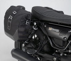 SW-MOTECH Legend Gear side bag system LC Black Edition Moto Guzzi V9 Roamer/Bobber (15-). | BC.HTA.17.797.20300