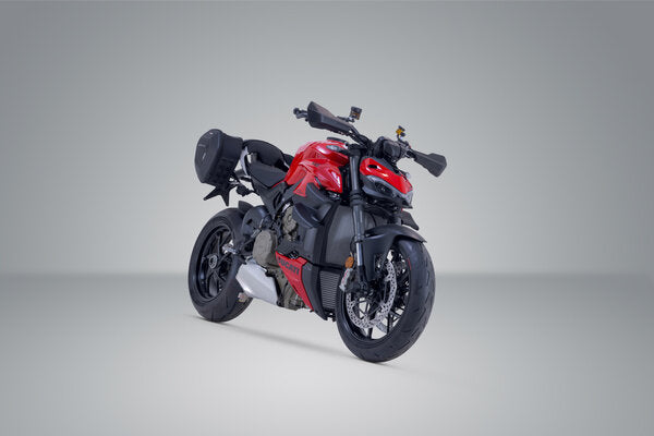 SW MOTECH PRO BLAZE H saddlebag set. Ducati Streetfighter V4 / S (19-). | BC.HTA.22.740.35800