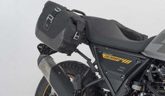 SW Motech Legend Gear side bag system LC Black Edition. Royal Enfield Himalayan Scram 411 (22-). | BC.HTA.41.030.20100