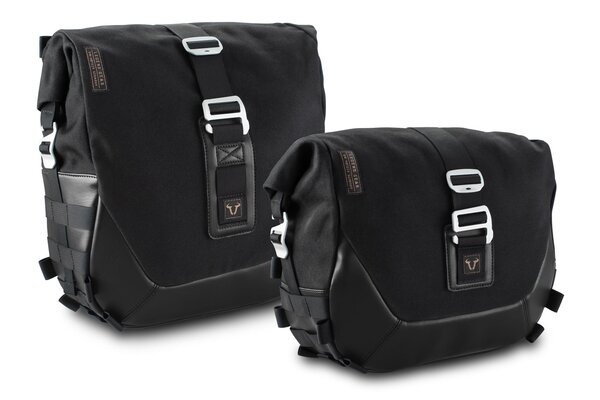 SW MOTECH Legend Gear side bag system LC Black Edition. Royal Enfield Himalayan (23-). | BC.HTA.41.620.20100