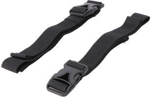 SW Motech 2 lashing straps. Black. For Drybag 80. | BC.ZUB.00.138.30000