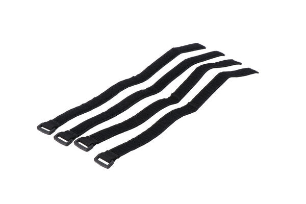SW Motech Velcro strap set. 4 pieces. With plastic loop. For PRO Rackpack | BC.ZUB.00.139.30000