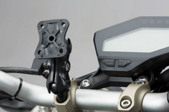 SW-MOTECH GPS mount for M8 thread 1" ball with M8 screw, socket arm, GPS mount. | CPA.00.424.10200/B