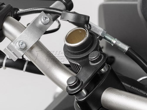SW Motech Cigarette lighter socket with cable harness | EMA.00.107.10200