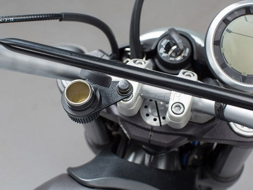 SW Motech Cigarette lighter socket bracket M8 | EMA.00.107.12300