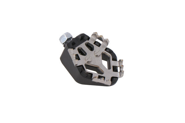 SW Motech ADVENTURE step for brake pedal. Black/Silver. | FBL.00.127.11000